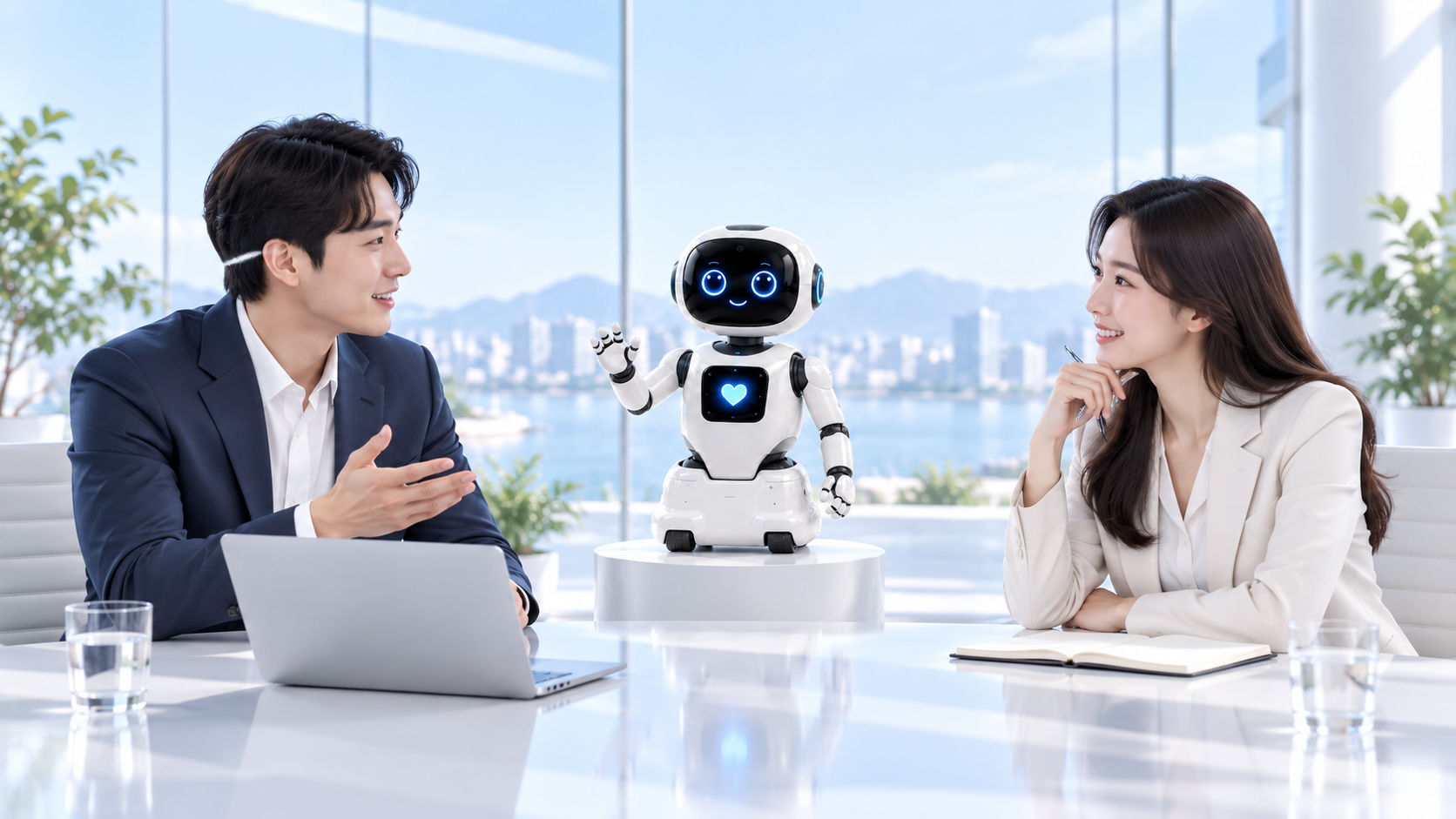 Lumira 로봇과 활용 장면