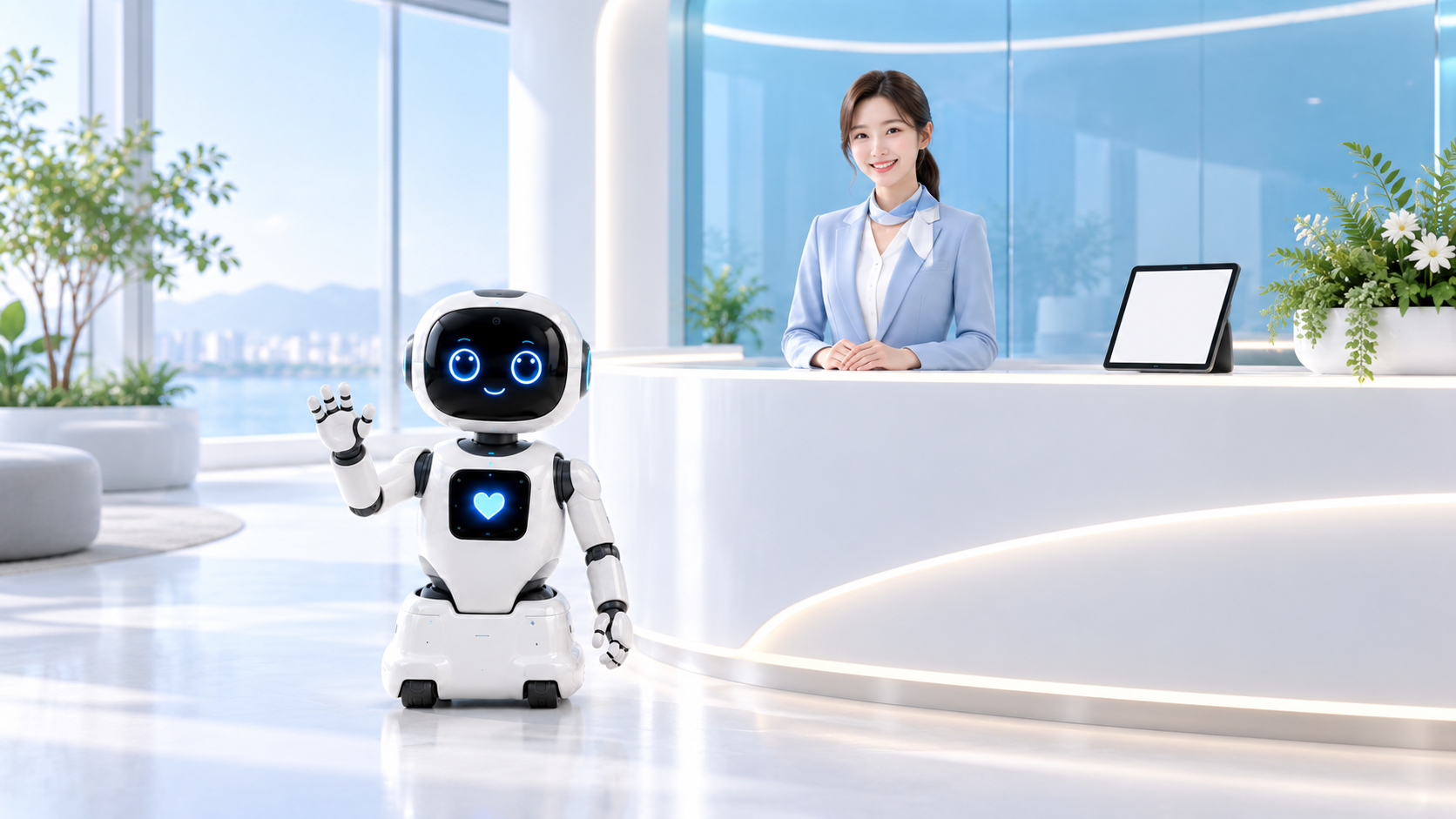 Lumira 로봇과 활용 장면