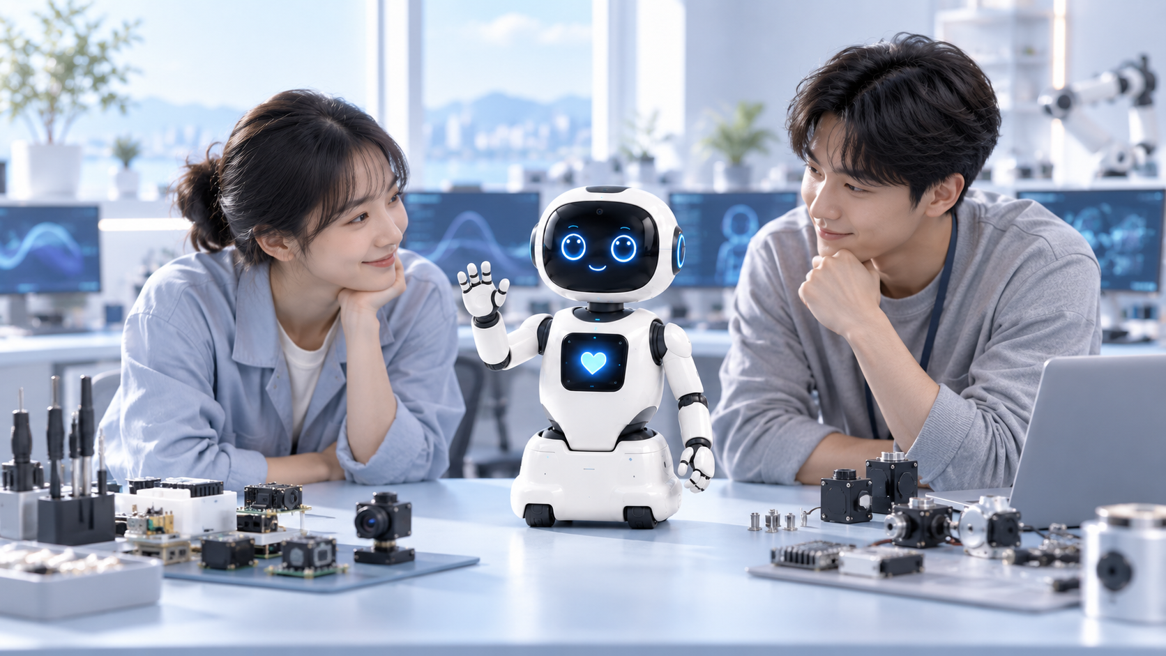 Lumira 로봇과 활용 장면