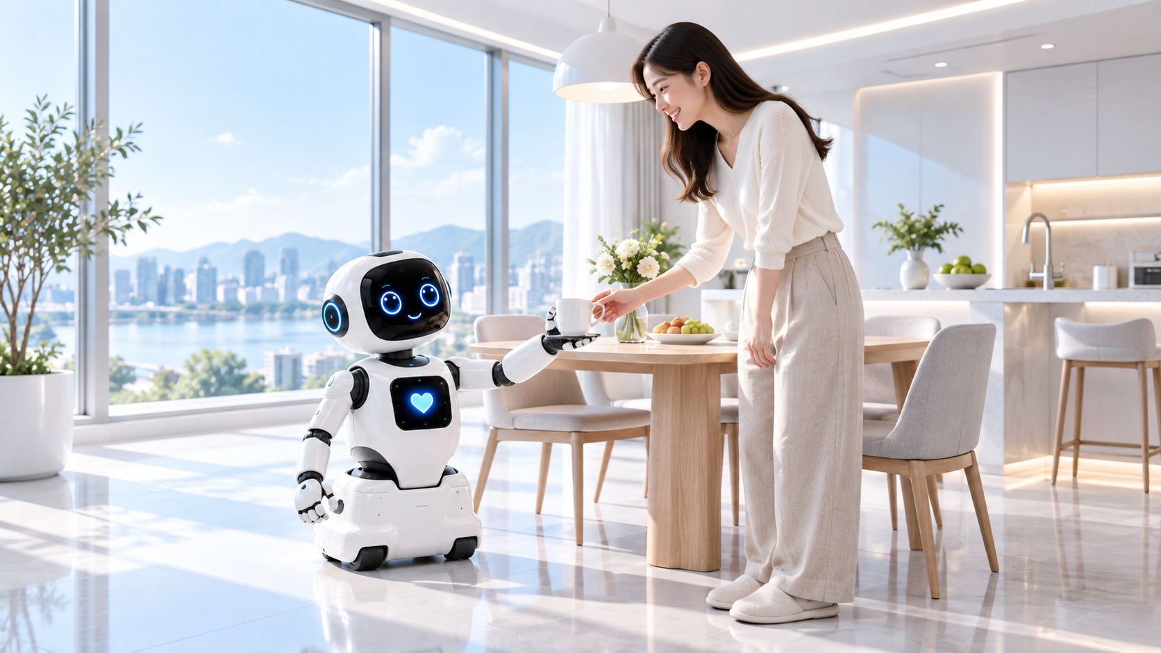 Lumira 로봇과 활용 장면